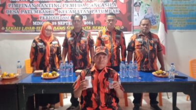 Sukarmin Pimpin PP Desa Patumbak II