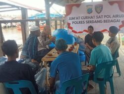 Polairud Polres Sergai Edukasi Nelayan