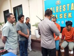 Polsek Sunggal Tembak Komplotan Becak Hantu