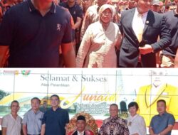 Dilantik Jadi Anggota DPRD Deliserdang Junaidi Teteskan Air Mata