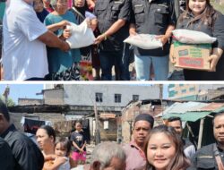 Pengelola Pajak Gambir Bantu Korban Kebakaran