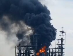 Pabrik PT Musim Mas di  KIM2 Terbakar