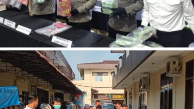 Polrestabes Medan Lumpuhkan Tersangka Narkoba