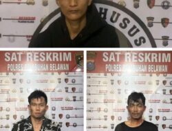 Polisi Tangkap 3 Pelaku Begal Hendak Beraksi