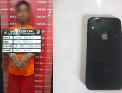 Polsek Medan Baru Amankan Perampok Sepmor Bersajam