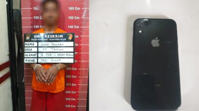 Polsek Medan Baru Amankan Perampok Sepmor Bersajam