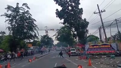 Geng Motor Serang Pelantikan Pengurus Ormas GRIB di Medan