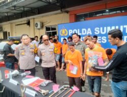 Melawan, Dua Penjahat di Medan Didor Polisi