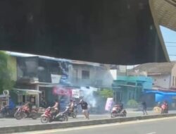 Dua  Kelompok Geng Motor Tawuran di Km 12 Binjai, Seorang Remaja Tewas