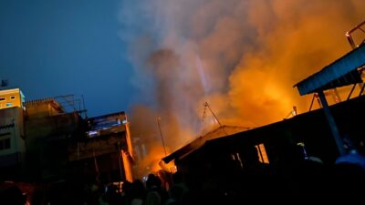 8 Rumah di Desa Bandar Klippa Hangus Terbakar