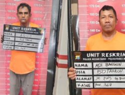 Dua Pemeras Diamankan Polsek Medan Baru