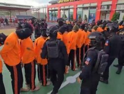 64 Napi Sumut Dipindahkan ke Lapas Nusakambangan