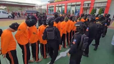 64 Napi Sumut Dipindahkan ke Lapas Nusakambangan