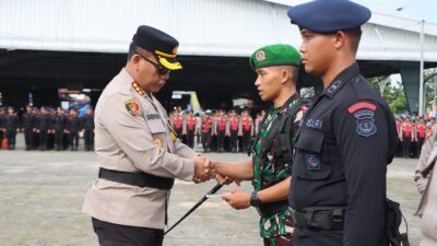 769 Personel Polrestabes Medan Siap Amankan TPS Pilkada