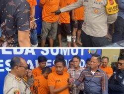 9 Curanmor Ditangkap Tim Resmob Polrestabes Medan, 3 Ditembak