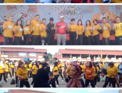 Senam Sehat Bersama Asri Tambunan dan Junaidi Meriah