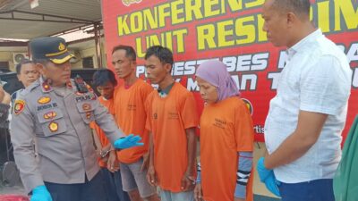 4 Pembunuh Dameriahta Tarigan Diringkus, Motif karena Cemburu