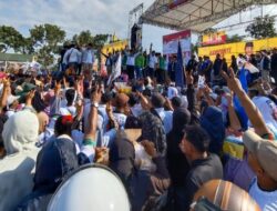 Kampanye Akbar Baharuddin – Syafrizal Dibanjiri Lautan Manusia