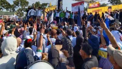 Kampanye Akbar Baharuddin – Syafrizal Dibanjiri Lautan Manusia