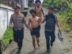 Pengancam Ibunya Ditangkap Polsek  Tuntungan