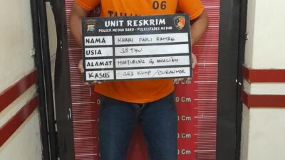 Polsek Medan Baru Tembak Maling