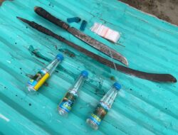 Satresnarkoba Polrestabes Medan Ratakan Barak Narkoba