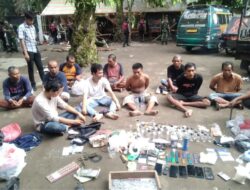 300 Personil TNI-Polri Razia Besar-besaran, 47 Orang Diamankan