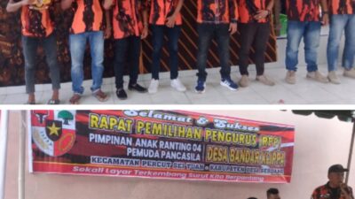 Dua Ranting Pemuda Pancasila di Percut Sei Tuan Gelar RPP