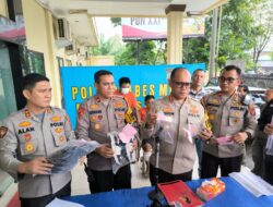 Dua Residivis Spesialis Curanmor Ditembak Polsek Sunggal