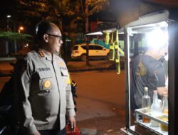 Patroli Dialogis Tengah Malam, Kapolrestabes Medan Sapa Penjual Jamu