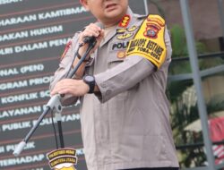 Kombes Pol Anhar Arlia Rangkuti Pimpin Apel Terakhir sebagai Wakapolrestabes Medan