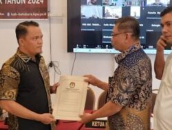 KPU Tetapkan Baharuddin – Syafrizal Sebagai Bupati dan Wakil Bupati Batubara