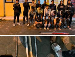 Diduga Hendak Tawuran, 9 Remaja Ditangkap Tengah Malam di Medan