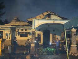 Rumah Mantan Plt Walikota Tebingtinggi Terbakar
