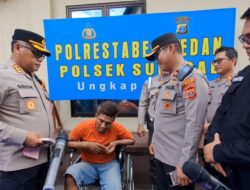 Polsek Sunggal Tembak Bandit Jalanan