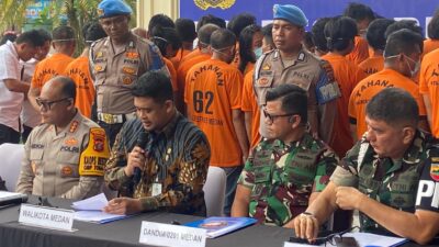 Kompak Berantas Narkoba, TNI-Polri Diapresiasi Walikota Kota Medan