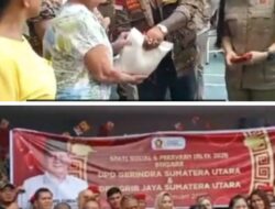 Gerindra Sumut dan GRIB Jaya Sumut Bantu Warga dan Panti Jompo