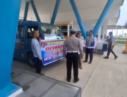 Sat Lantas Polresta Deli Serdang Gelar Sosialisasi Ops Keselamatan Toba 2025