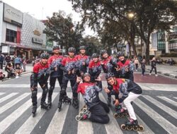 Pengamanan di Lapangan Merdeka, Polrestabes Medan Siapkan Tim Patroli Sepatu Roda
