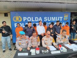 Komplotan Sindikat Spesialis Bobol Rumah Mewah Antar Propinsi Dibekuk di Medan