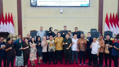 Wali Kota Terpilih Medan dan Wakil Wali Kota Hadiri Rapat Paripurna DPRD