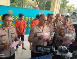 Enam Komplotan Pelaku Curanmor dan Penadah Ditangkap Polsek Sunggal, Dua Ditembak