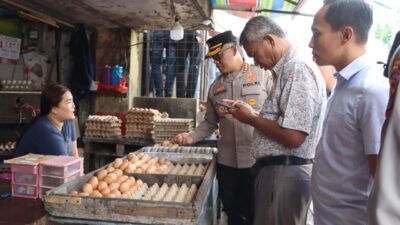 Jelang Ramadhan, Kapolrestabes Medan Cek Harga Bahan Pokok di Pusat Pasar