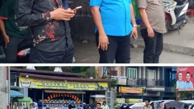 Anggota DPRD Deliserdang dan Kadis PU Tinjau Jalan Rusak dan Kawasan Banjir di  Percut Sei Tuan