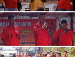 PBB Ranting Desa Sei Rotan, Percut Sei Tuan Rayakan Syukuran Awal Tahun