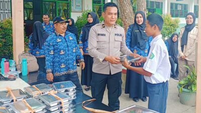 TNI-Polri Dukung Launching Makan Bergizi Gratis di Sergai