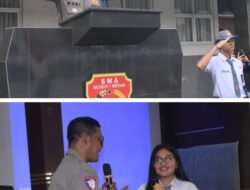 Wakasat Lantas Polrestabes Medan Ajak Murid SMAN 1 Tertib Berlalulintas