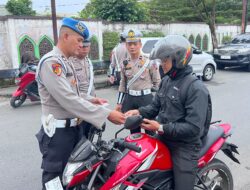 Satlantas Polrestabes Medan Keluarkan 2.675 Surat Teguran