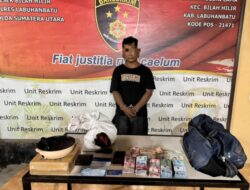 Polsek Bilah Hilir Amankan Maling ATM