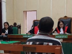 Mantan Kadis Kominfo Taput dan PPK Jalani Sidang di Pengadilan Tipikor Medan